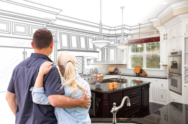 Professional Kitchen Island Installation technician working in Windsor, PA